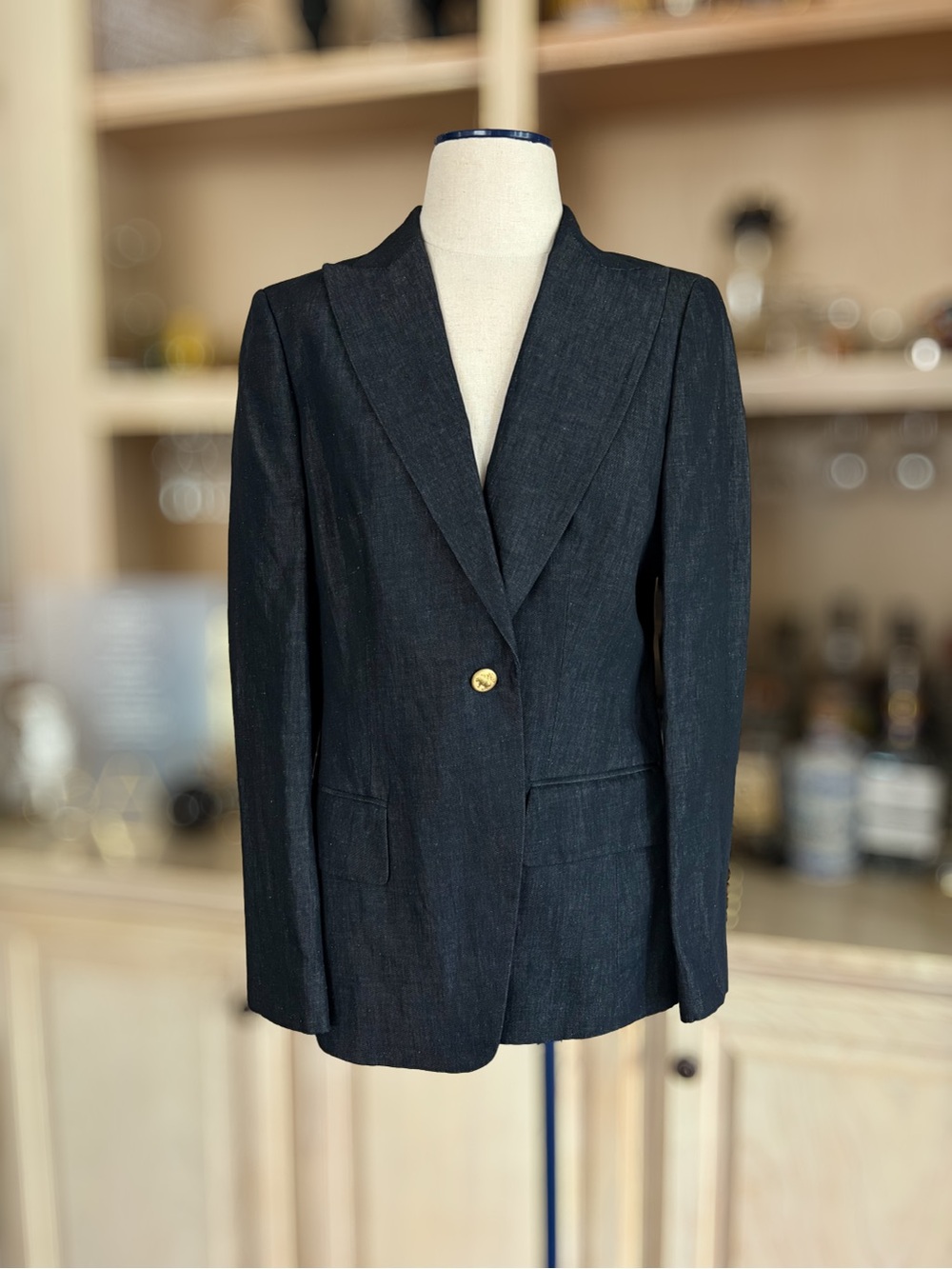 Brooks Brothers Milano Fit Cotton and Linen Blazer